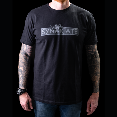 Black and Grey Classic 1911 Syndicate T-Shirt