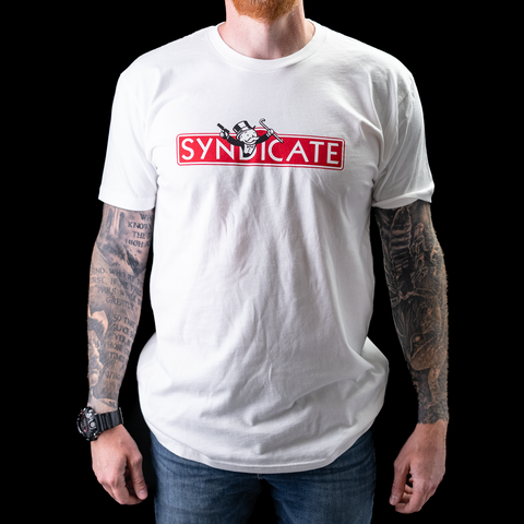White Classic 1911 Syndicate T-shirt